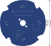 BoschEXPERT 纤维水泥圆锯片 160 毫米。